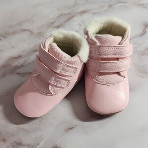 Pink Kids Shoes with Velcro Straps